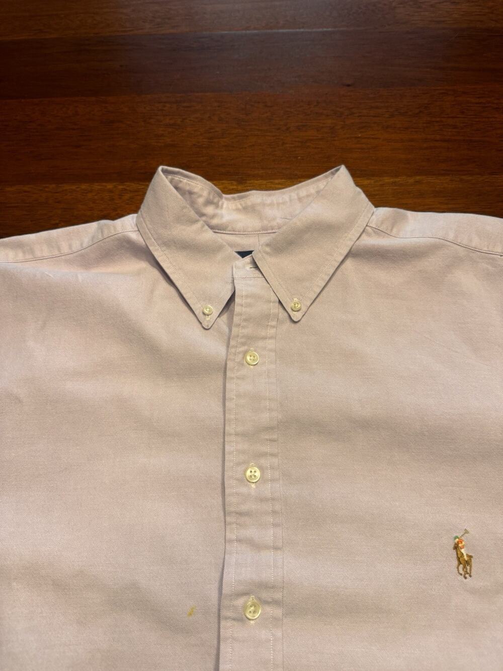 2XLT Polo Ralph Lauren Stretch Oxford Solid Shirt Button Down